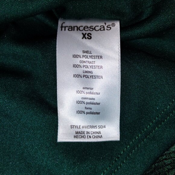 Francesca's Sequin Dress Junior Size Extra Small Juniors - Picture 9 of 9